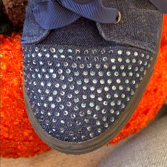 Stuart Weitzman Girls Vance Crystal Bow size 4 - Picture 11 of 11